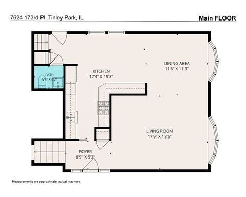 Tiny photo for 7624 173rd Place, Tinley Park, IL 60477 (MLS # 12692674)