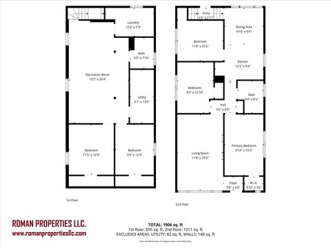 Tiny photo for 9514 S Normal Avenue, Chicago, IL 60628 (MLS # 12535503)