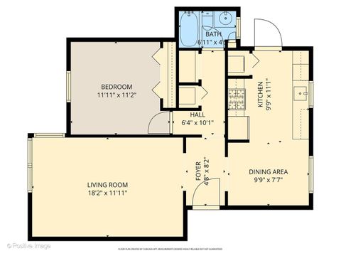 Tiny photo for 4935 N Wolcott Avenue #1A, Chicago, IL 60640 (MLS # 12612879)