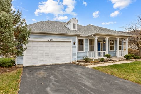 Tiny photo for 786 Bohannon Circle, Oswego, IL 60543 (MLS # 12520790)