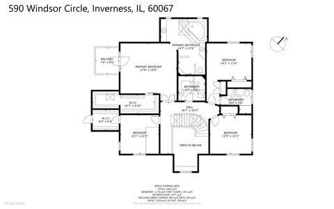 Tiny photo for 590 Windsor Circle, Inverness, IL 60067 (MLS # 12469659)