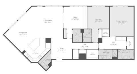 Tiny photo for 950 N Michigan Avenue #4202, Chicago, IL 60611 (MLS # 12665921)
