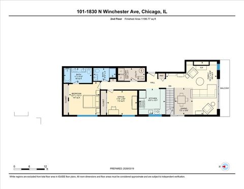 Tiny photo for 1830 N Winchester Avenue #101, Chicago, IL 60622 (MLS # 12599280)