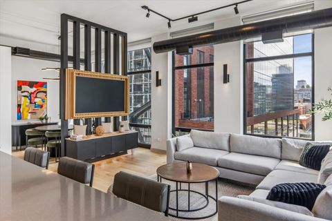 Tiny photo for 740 W Fulton Street #614, Chicago, IL 60661 (MLS # 12667566)