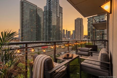 Tiny photo for 740 W Fulton Street #614, Chicago, IL 60661 (MLS # 12667566)