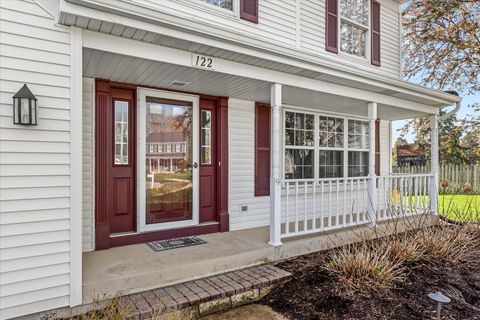 Tiny photo for 122 Cinderford Court, Oswego, IL 60543 (MLS # 12599844)