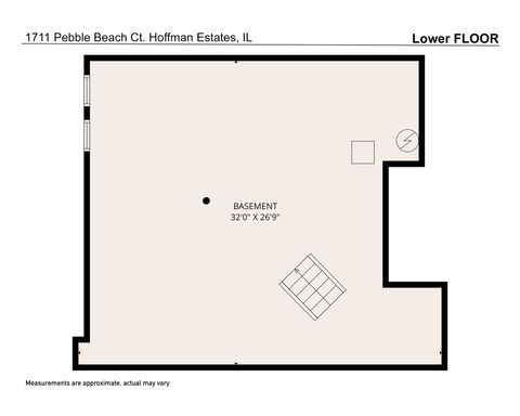 Tiny photo for 1711 Pebble Beach Court, Hoffman Estates, IL 60169 (MLS # 12494671)