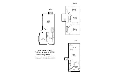 Tiny photo for 535 Estate Drive, Buffalo Grove, IL 60089 (MLS # 12491080)