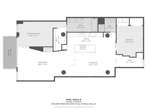 Tiny photo for 728 W Jackson Boulevard #302, Chicago, IL 60661 (MLS # 12753161)