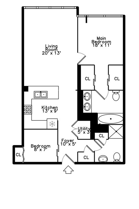 Tiny photo for 500 W Superior Street #1004, Chicago, IL 60654 (MLS # 12495232)