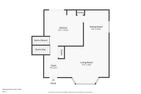 Tiny photo for 3518 Jacqueline Drive, Crete, IL 60417 (MLS # 12706704)