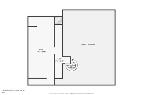 Tiny photo for 18015 N 2100 East Road, Pontiac, IL 61764 (MLS # 12750092)
