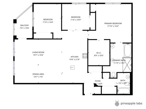 Tiny photo for 1317 N Larrabee Street #305, Chicago, IL 60610 (MLS # 12478388)