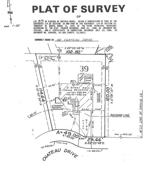 Tiny photo for 412 Chateau Drive, Buffalo Grove, IL 60089 (MLS # 12528310)