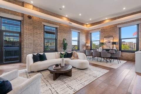 Tiny photo for 401 N Aberdeen Street #4N, Chicago, IL 60642 (MLS # 12767483)