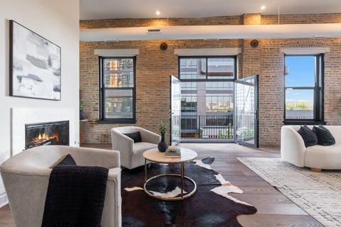Tiny photo for 401 N Aberdeen Street #4N, Chicago, IL 60642 (MLS # 12767483)