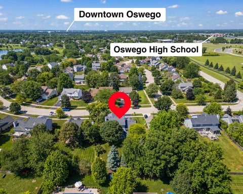 Tiny photo for 571 Lakeview Drive, Oswego, IL 60543 (MLS # 12701244)