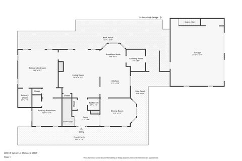 Tiny photo for 26961 S Sylvan Lane, Monee, IL 60449 (MLS # 12579495)