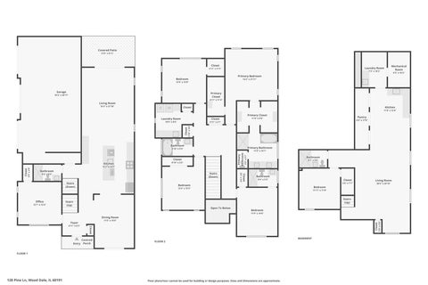 Tiny photo for 128 Pine Lane, Wood Dale, IL 60191 (MLS # 12751166)