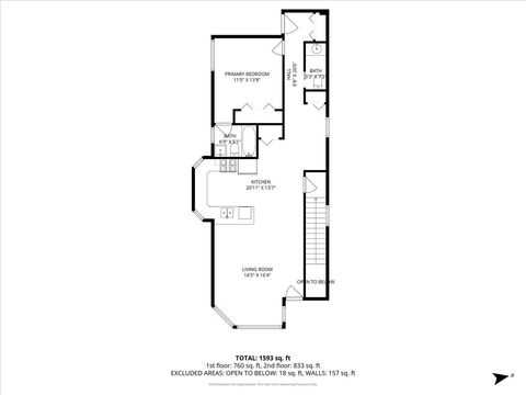 Tiny photo for 1342 N Claremont Avenue #1F, Chicago, IL 60622 (MLS # 12525569)