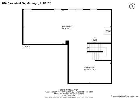 Tiny photo for 640 Cloverleaf Drive, Marengo, IL 60152 (MLS # 12618319)
