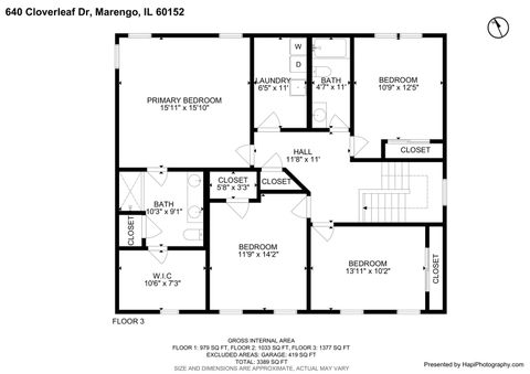 Tiny photo for 640 Cloverleaf Drive, Marengo, IL 60152 (MLS # 12618319)
