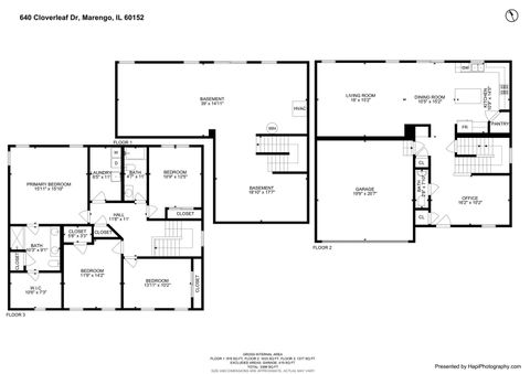 Tiny photo for 640 Cloverleaf Drive, Marengo, IL 60152 (MLS # 12618319)