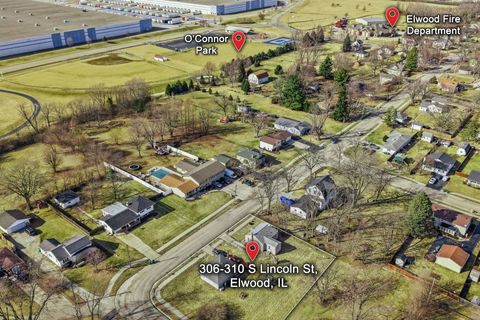 Tiny photo for 306-310 Lincoln Street, Elwood, IL 60421 (MLS # 12568661)