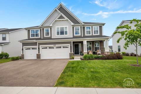 Tiny photo for 115 Piper Glen Avenue, Oswego, IL 60543 (MLS # 12648974)