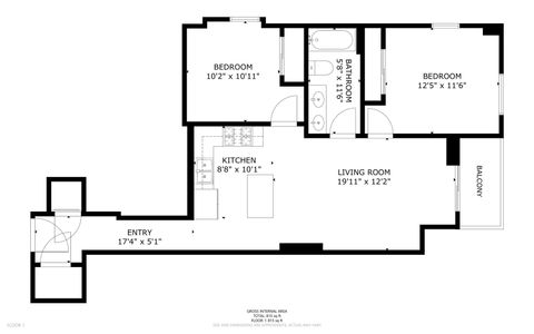Tiny photo for 828 W Grace Street #1404, Chicago, IL 60613 (MLS # 12630568)