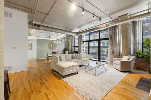 Tiny photo for 130 S Canal Street #504, Chicago, IL 60606 (MLS # 12596352)