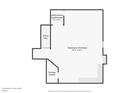 Tiny photo for 12216 Sumner Street, Lemont, IL 60439 (MLS # 12794675)