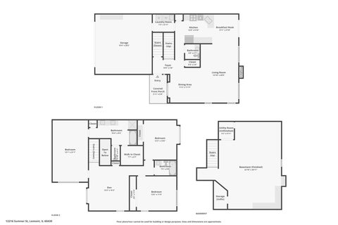 Tiny photo for 12216 Sumner Street, Lemont, IL 60439 (MLS # 12794675)