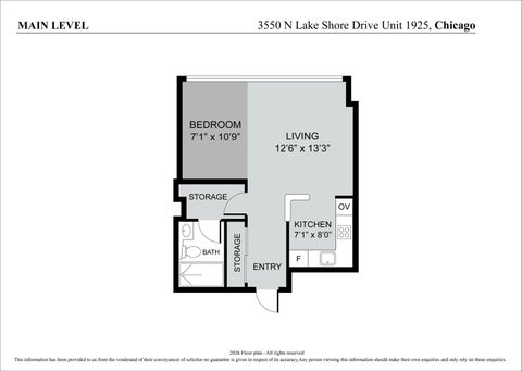 Tiny photo for 3550 N Lake Shore Drive #1925, Chicago, IL 60657 (MLS # 12762029)