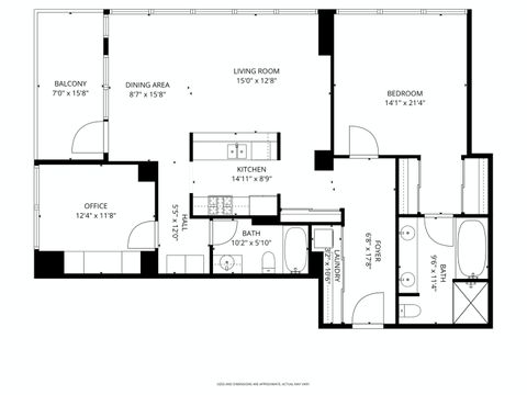 Tiny photo for 1570 Elmwood Avenue #1111, Evanston, IL 60201 (MLS # 12567341)