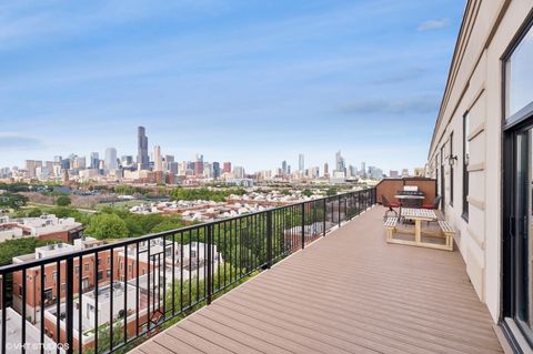 Tiny photo for 1524 S SANGAMON Street #802, Chicago, IL 60608 (MLS # 12420756)