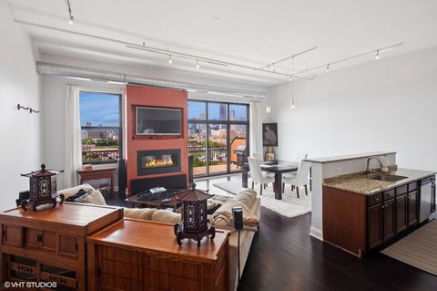 Tiny photo for 1524 S SANGAMON Street #802, Chicago, IL 60608 (MLS # 12420756)