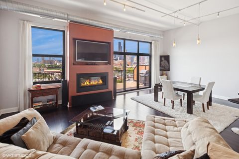 Tiny photo for 1524 S SANGAMON Street #802, Chicago, IL 60608 (MLS # 12420756)