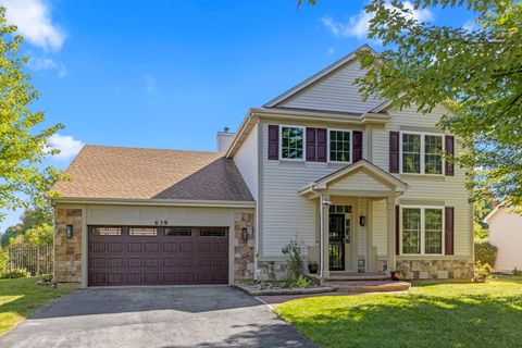 Photo of 639 Vista Drive, Oswego, IL 60543 (MLS # 12478820)