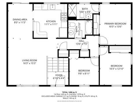 Tiny photo for 582 Arthur Drive, Cary, IL 60013 (MLS # 12615847)