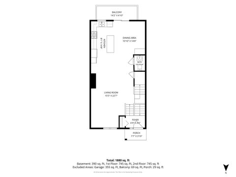 Tiny photo for 183 N East River Road #C2, Des Plaines, IL 60016 (MLS # 12740694)