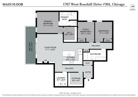 Tiny photo for 1767 W Rosehill Drive #304, Chicago, IL 60660 (MLS # 12502660)