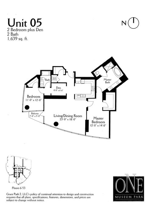 Tiny photo for 1201 S Prairie Avenue #3605, Chicago, IL 60605 (MLS # 12669394)