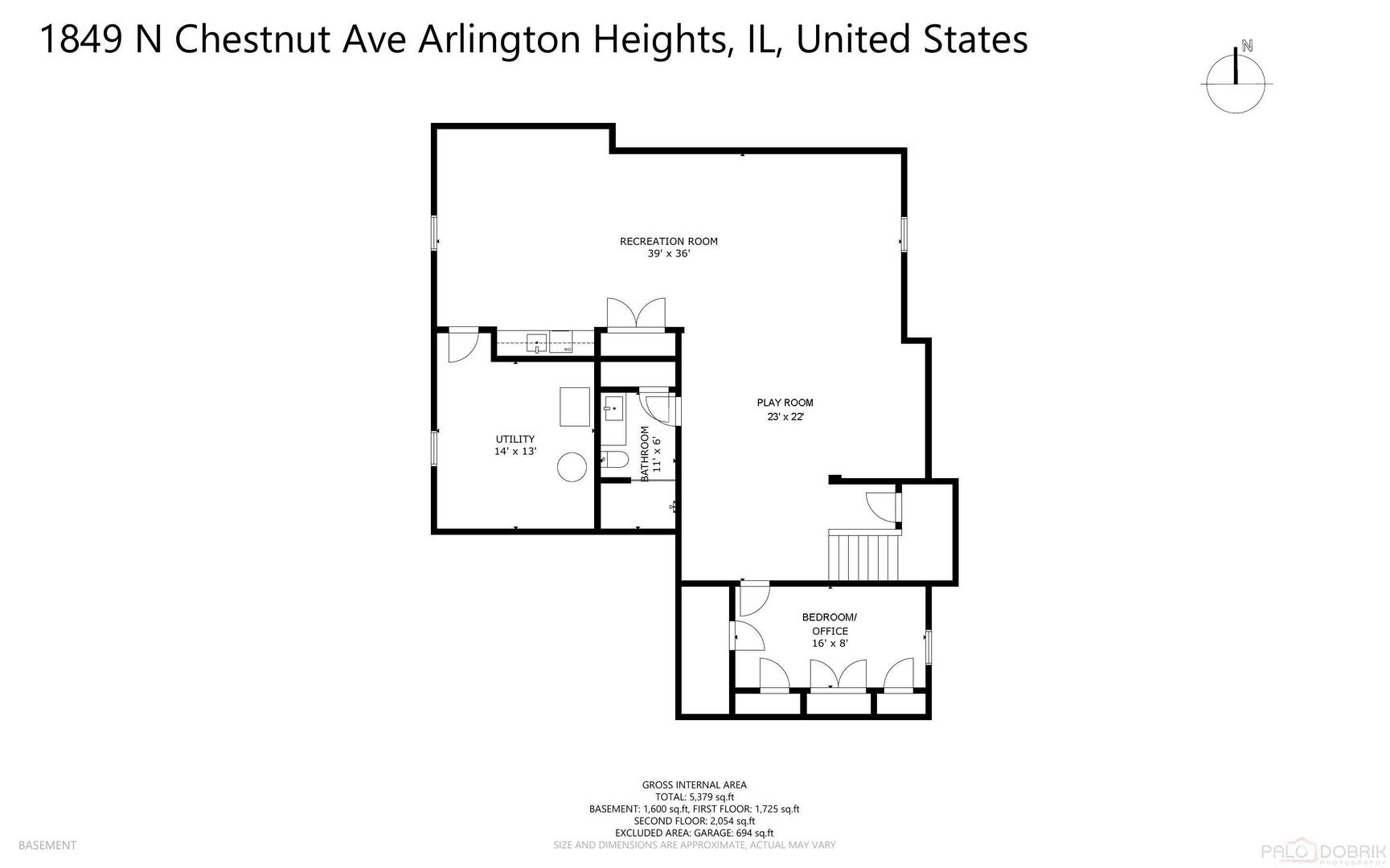 Arlington Heights, Illinois, 60004, United States, 5 Bedrooms Bedrooms, ,5 BathroomsBathrooms,Residential,Active,2035101