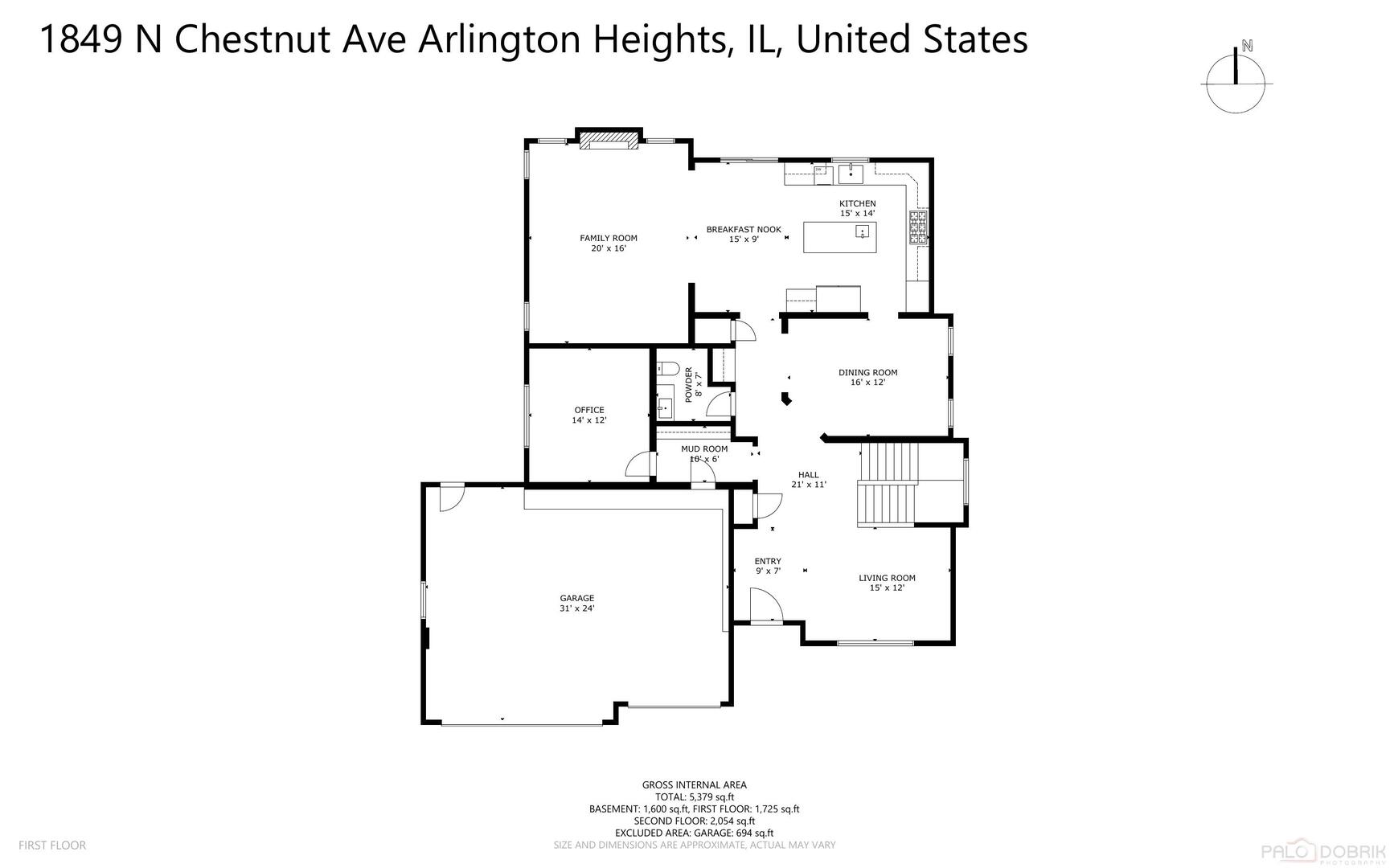 Arlington Heights, Illinois, 60004, United States, 5 Bedrooms Bedrooms, ,5 BathroomsBathrooms,Residential,Active,2035101
