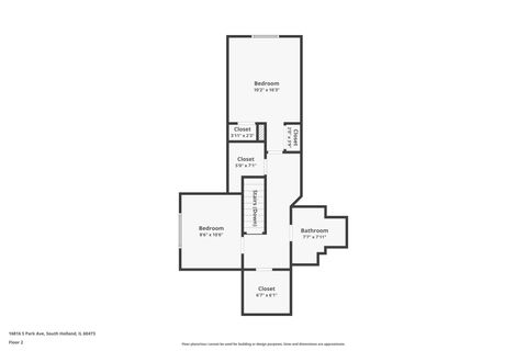 Tiny photo for 16816 S Park Avenue, South Holland, IL 60473 (MLS # 12597679)