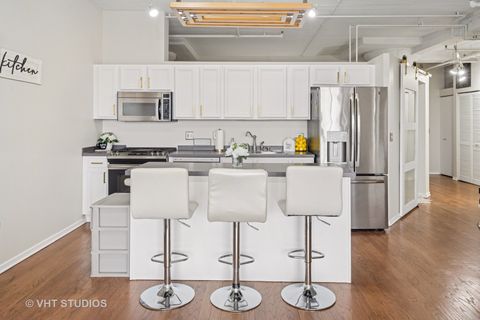 Tiny photo for 1524 S Sangamon Street #413-S, Chicago, IL 60608 (MLS # 12500082)