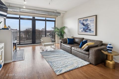 Tiny photo for 1524 S Sangamon Street #413-S, Chicago, IL 60608 (MLS # 12500082)