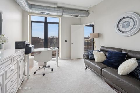Tiny photo for 1524 S Sangamon Street #413-S, Chicago, IL 60608 (MLS # 12500082)