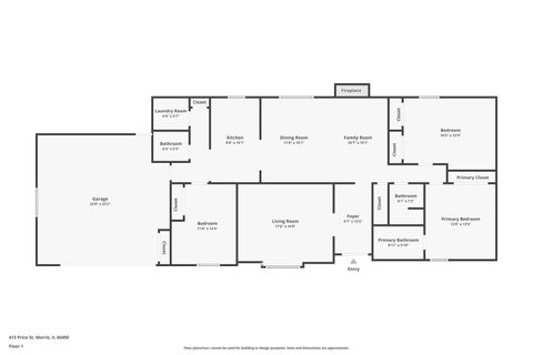 Tiny photo for 413 Price Street, Morris, IL 60450 (MLS # 12681692)